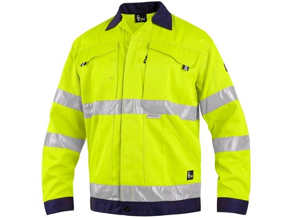 Blůza CXS NORWICH, výstražná, pánská, žluto-modrá, vel. 60